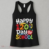 Happy 120th Day Of School Back To School Teacher Student Women's Tank Top thumb 3