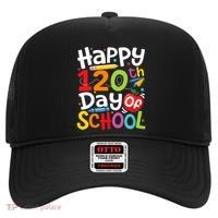 Happy 120th Day Of School Back To School Teacher Student Hat thumb 0