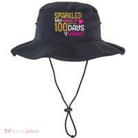 Happy 100th Day Sparkled My Way Through 100 Days Of School Bucket Hat thumb 0
