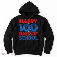 Happy 100 Days Of School Boy Girl Hoodie thumb 0