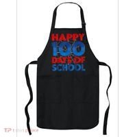 Happy 100 Days Of School Boy Girl Apron thumb 0