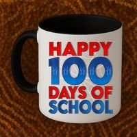 Happy 100 Days Of School Boy Girl Coffee Mug thumb 2