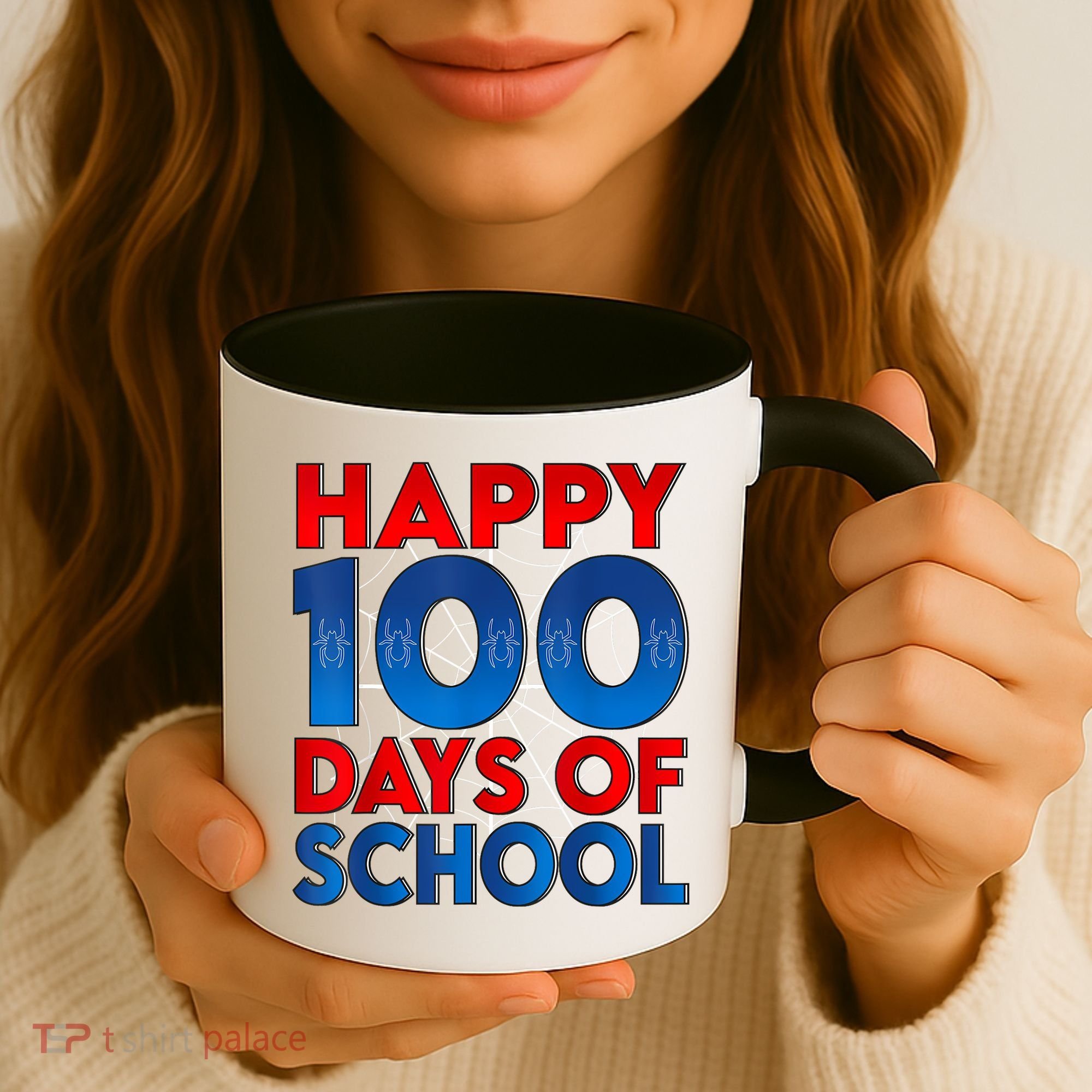 Happy 100 Days Of School Boy Girl Coffee Mug
