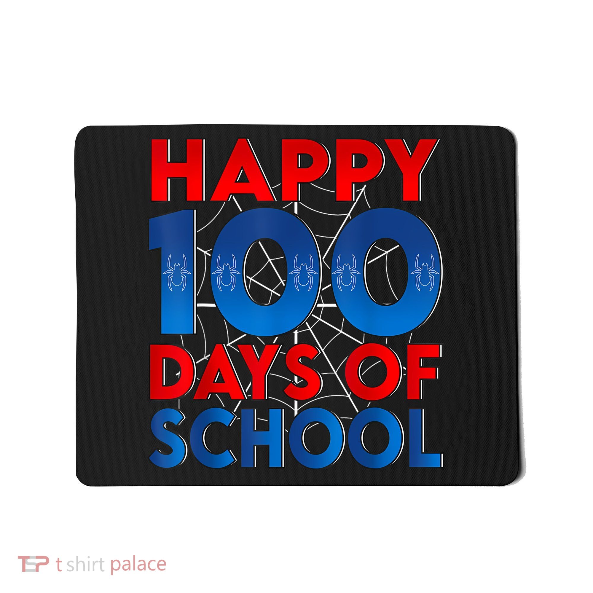 Happy 100 Days Of School Boy Girl Mousepad