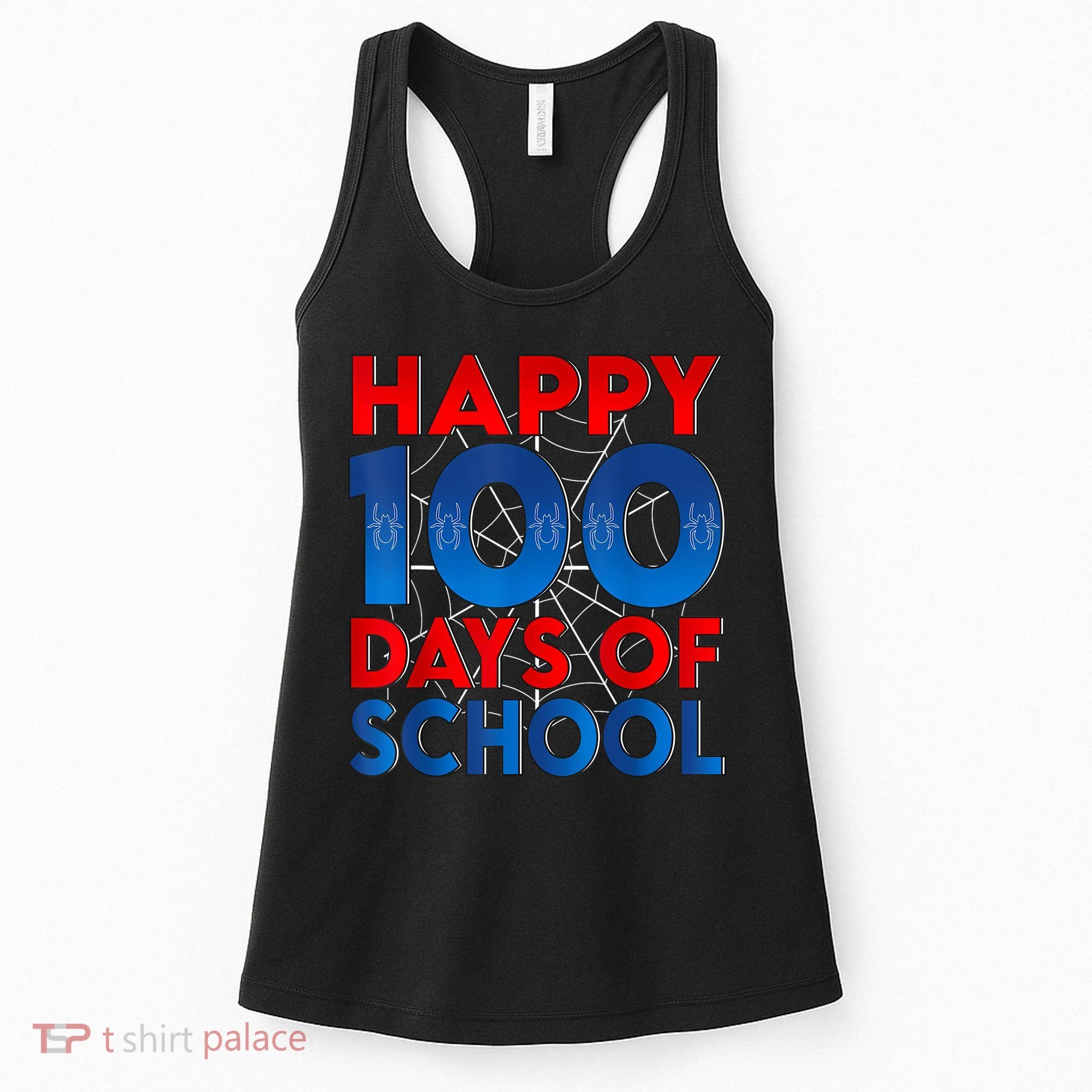 Happy 100 Days Of School Boy Girl Women's Tank Top