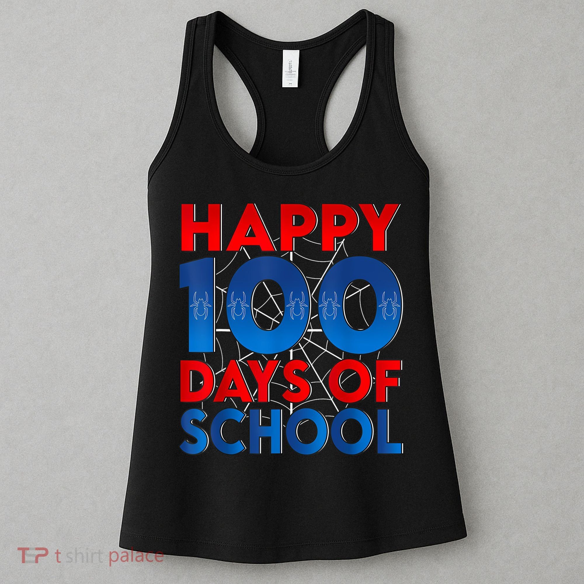 Happy 100 Days Of School Boy Girl Women's Tank Top