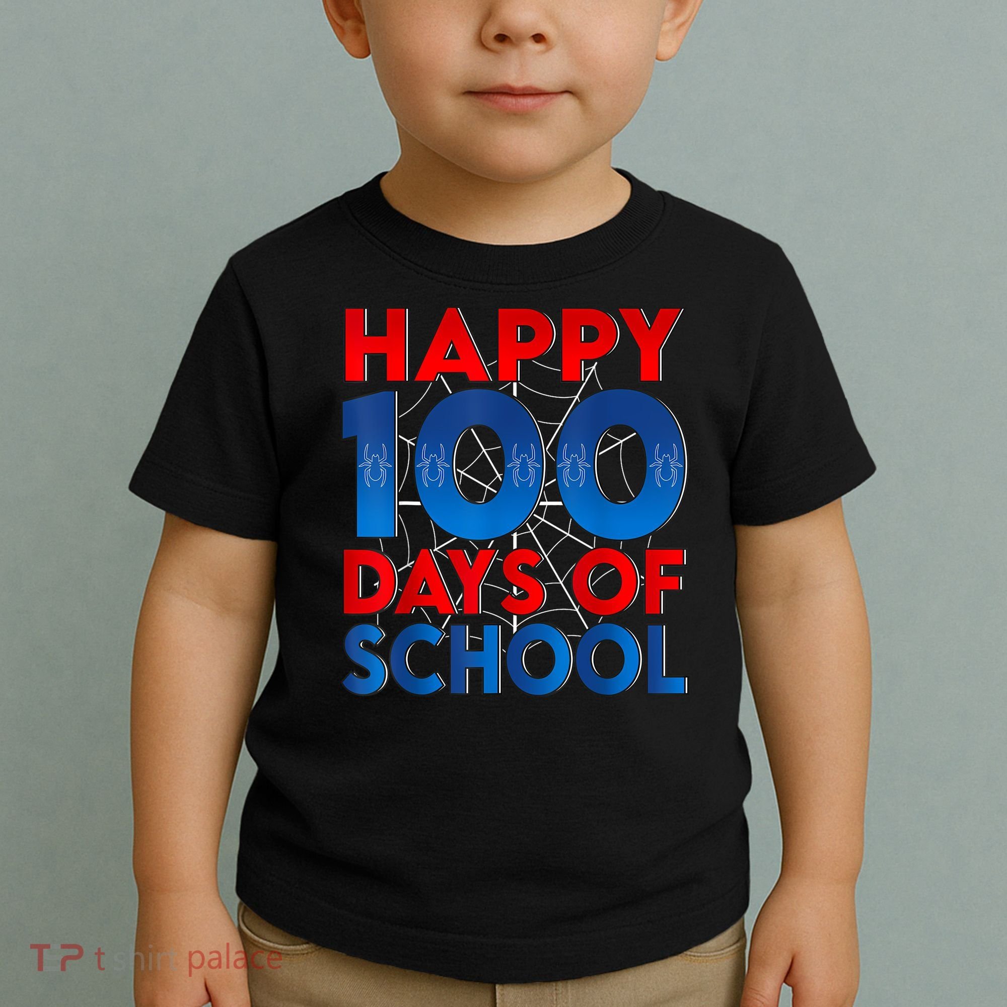 Happy 100 Days Of School Boy Girl Toddler T-Shirt