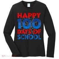 Happy 100 Days Of School Boy Girl Women's Long Sleeve Shirt thumb 0