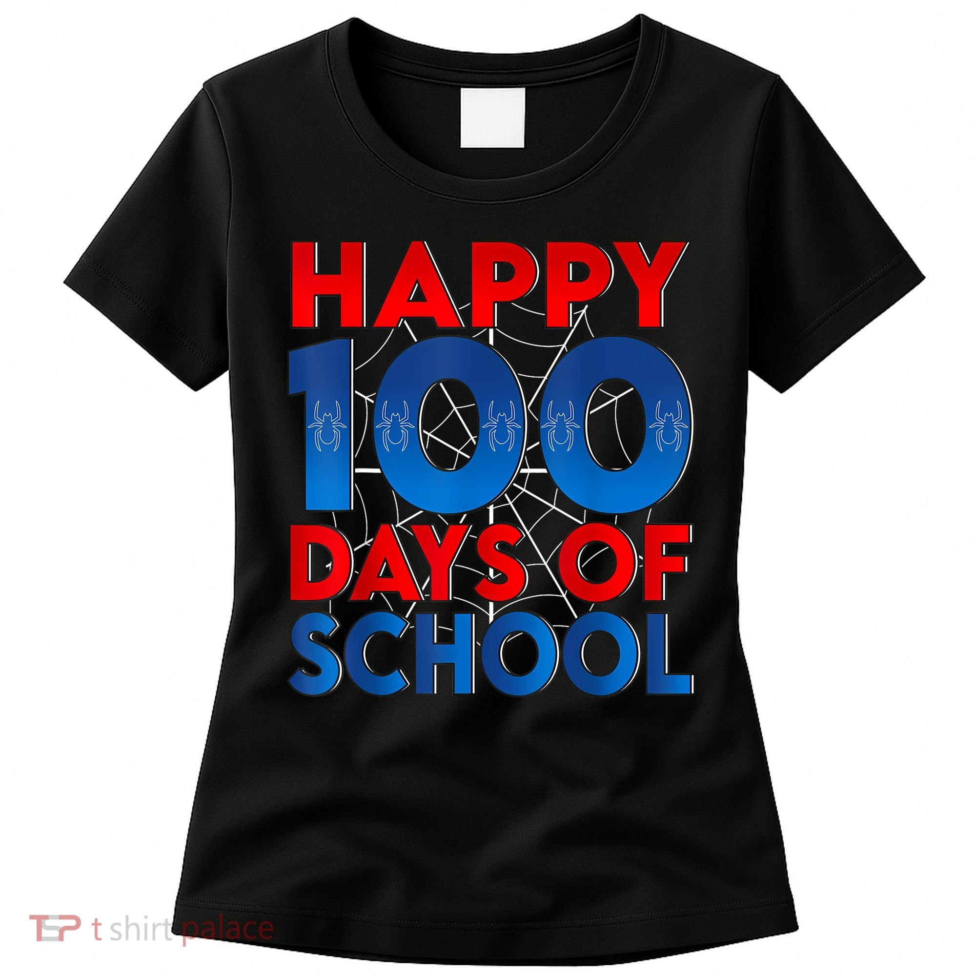 Happy 100 Days Of School Boy Girl Women's T-Shirt