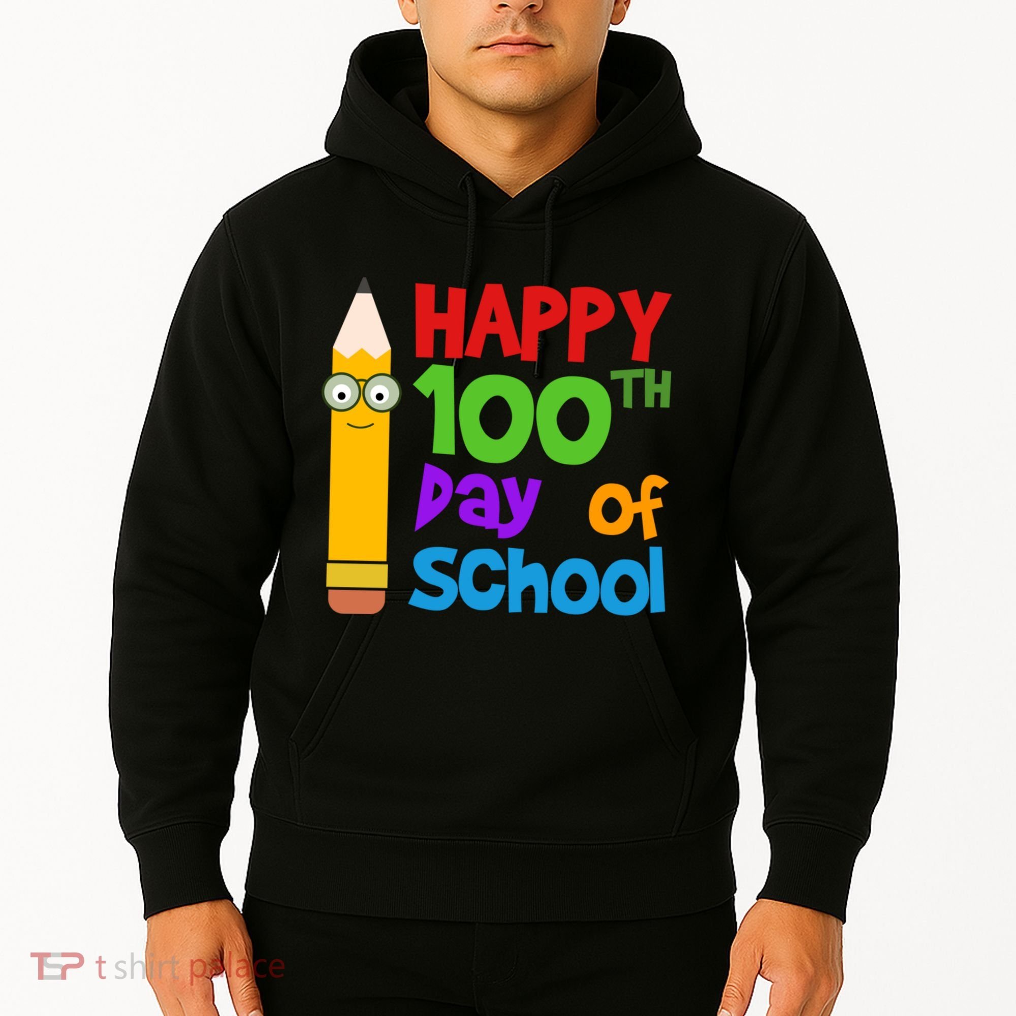 Happy 100th Day Of School Cute Hoodie