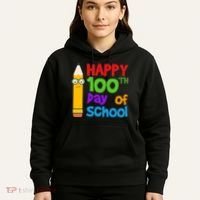 Happy 100th Day Of School Cute Hoodie thumb 5