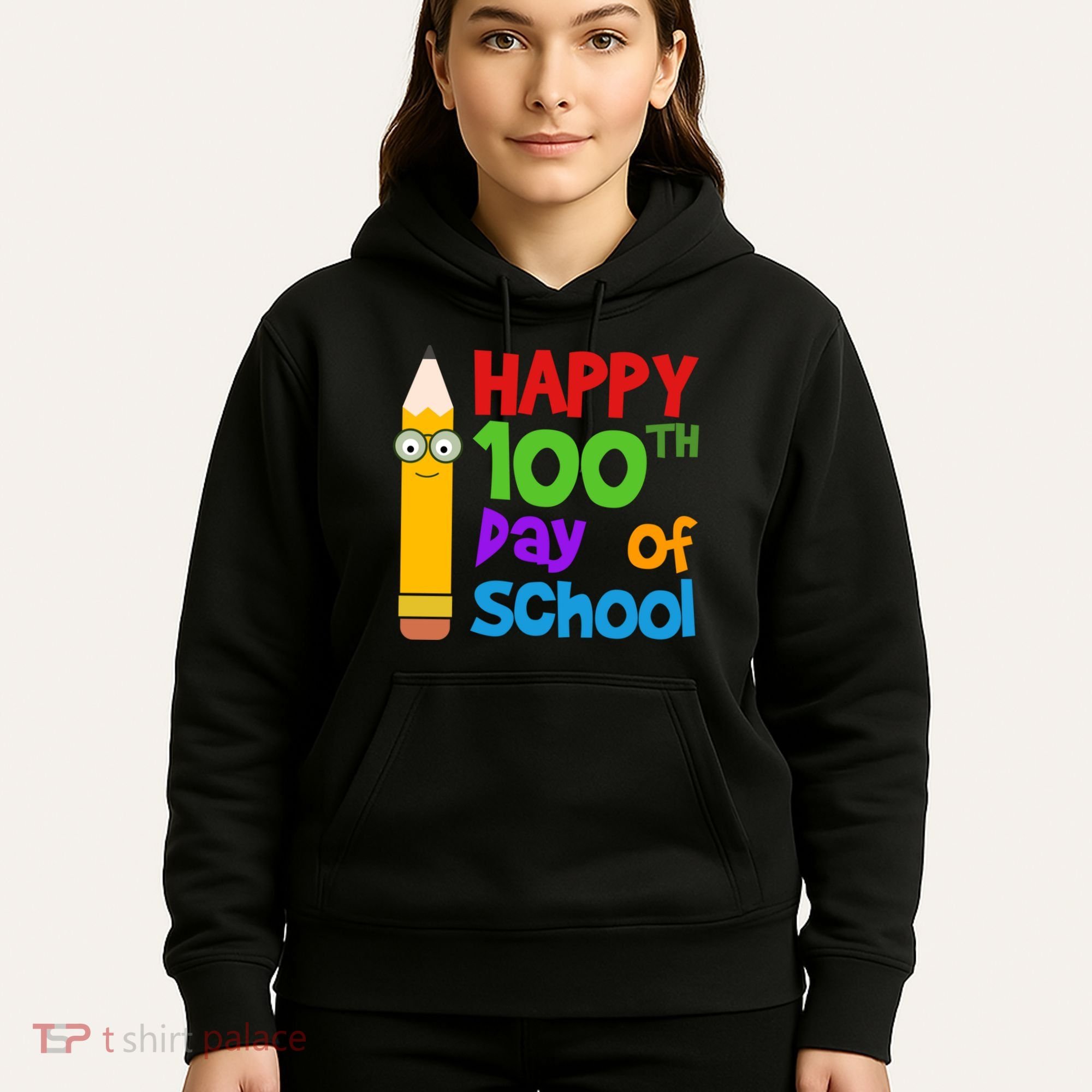 Happy 100th Day Of School Cute Hoodie