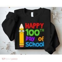Happy 100th Day Of School Cute Sweatshirt thumb 2