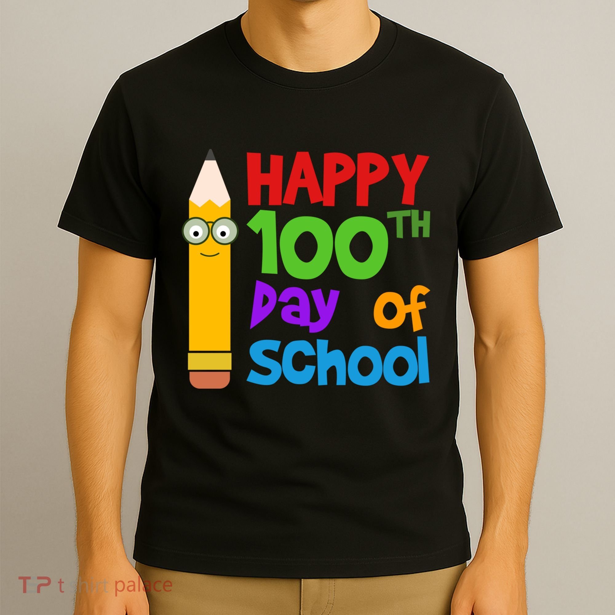 Happy 100th Day Of School Cute T-Shirt