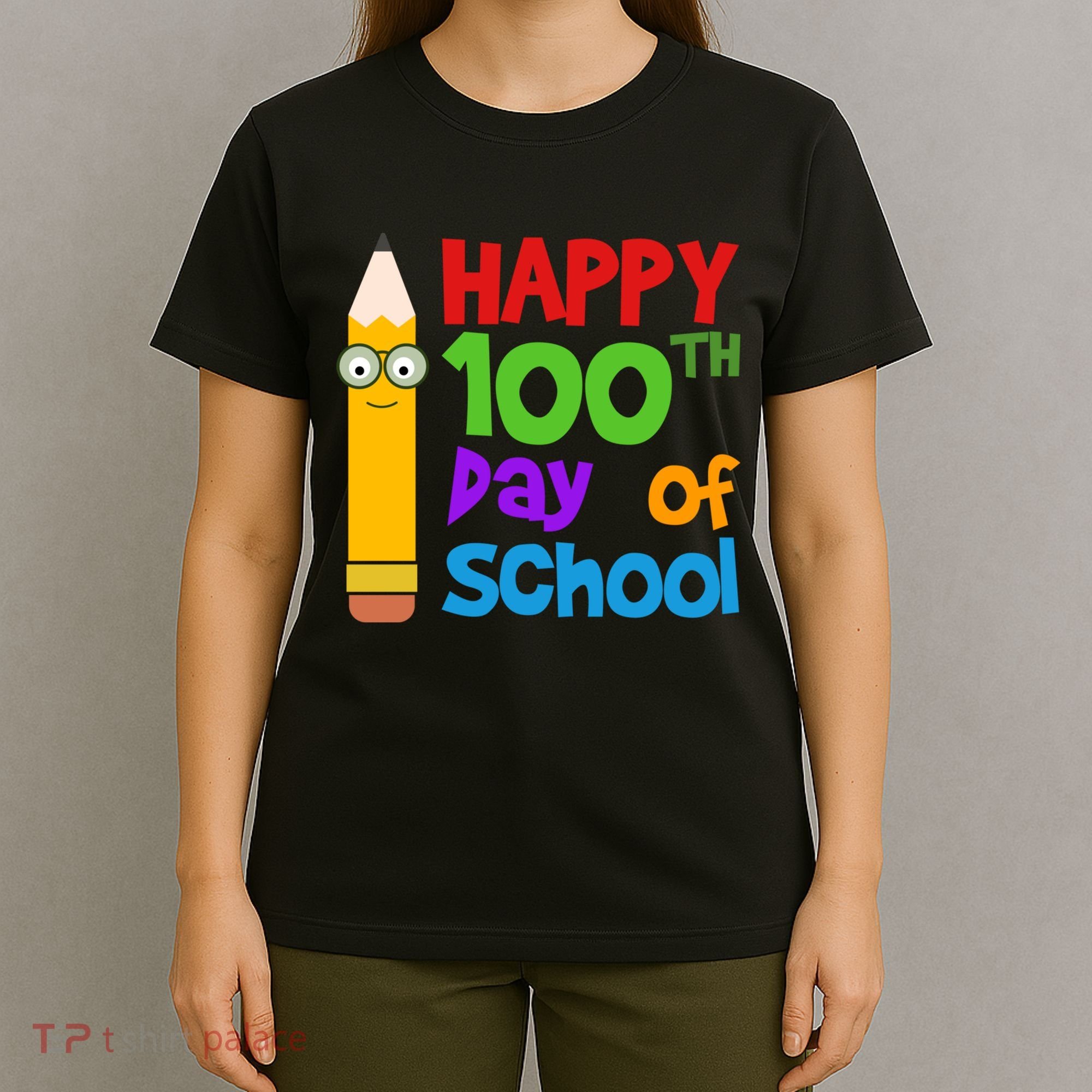 Happy 100th Day Of School Cute T-Shirt