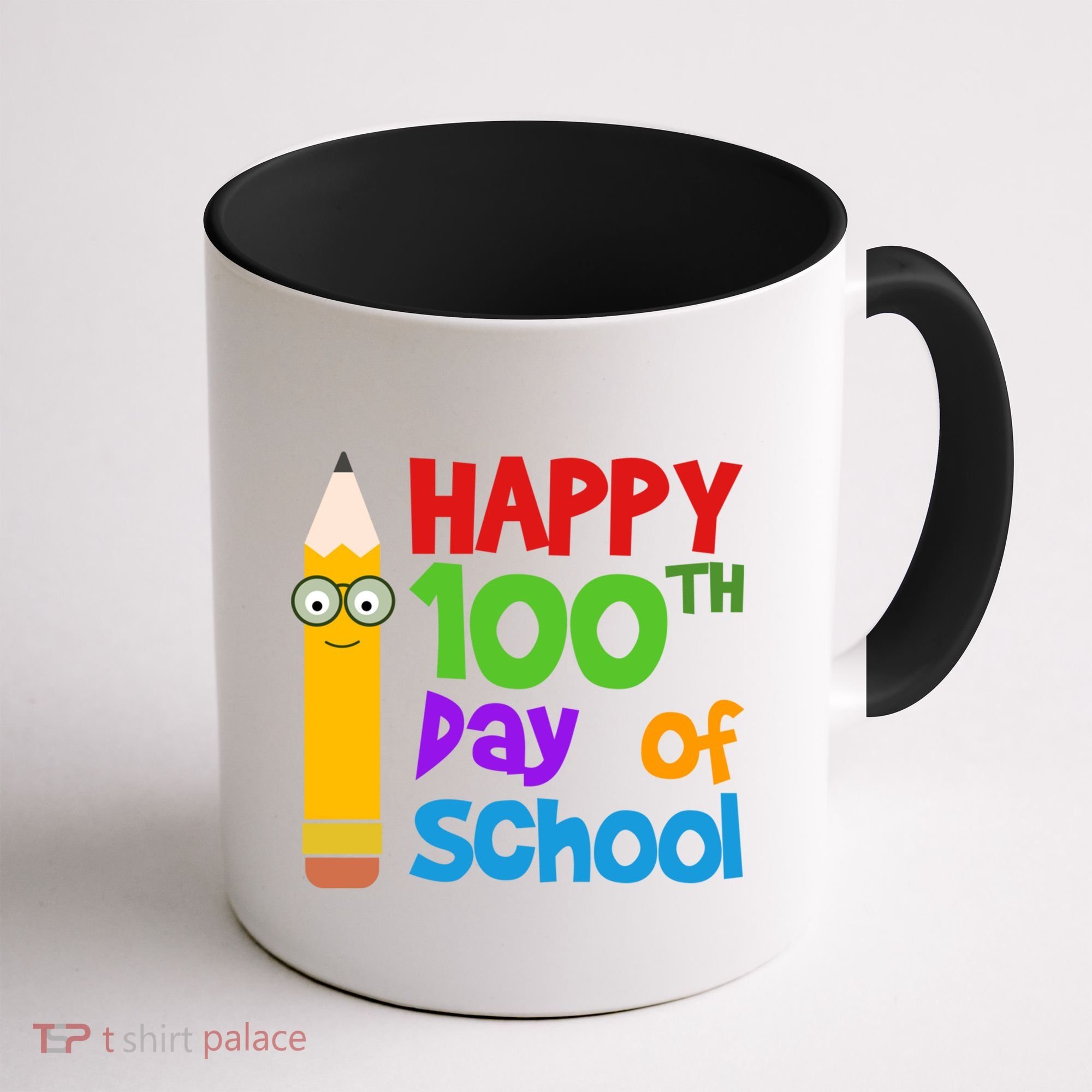 Happy 100th Day Of School Cute Coffee Mug