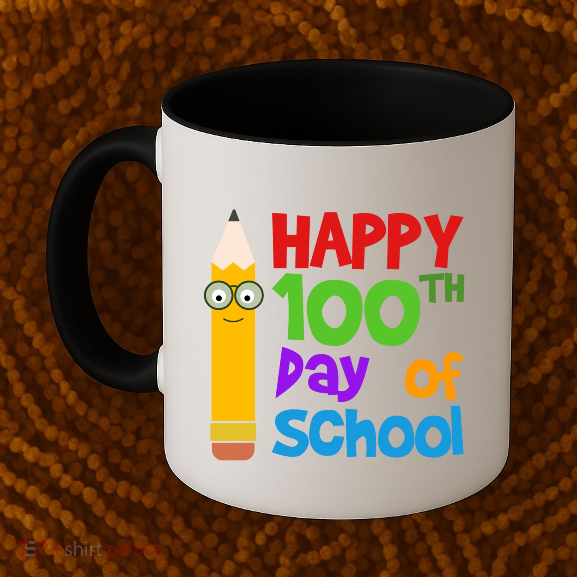 Happy 100th Day Of School Cute Coffee Mug
