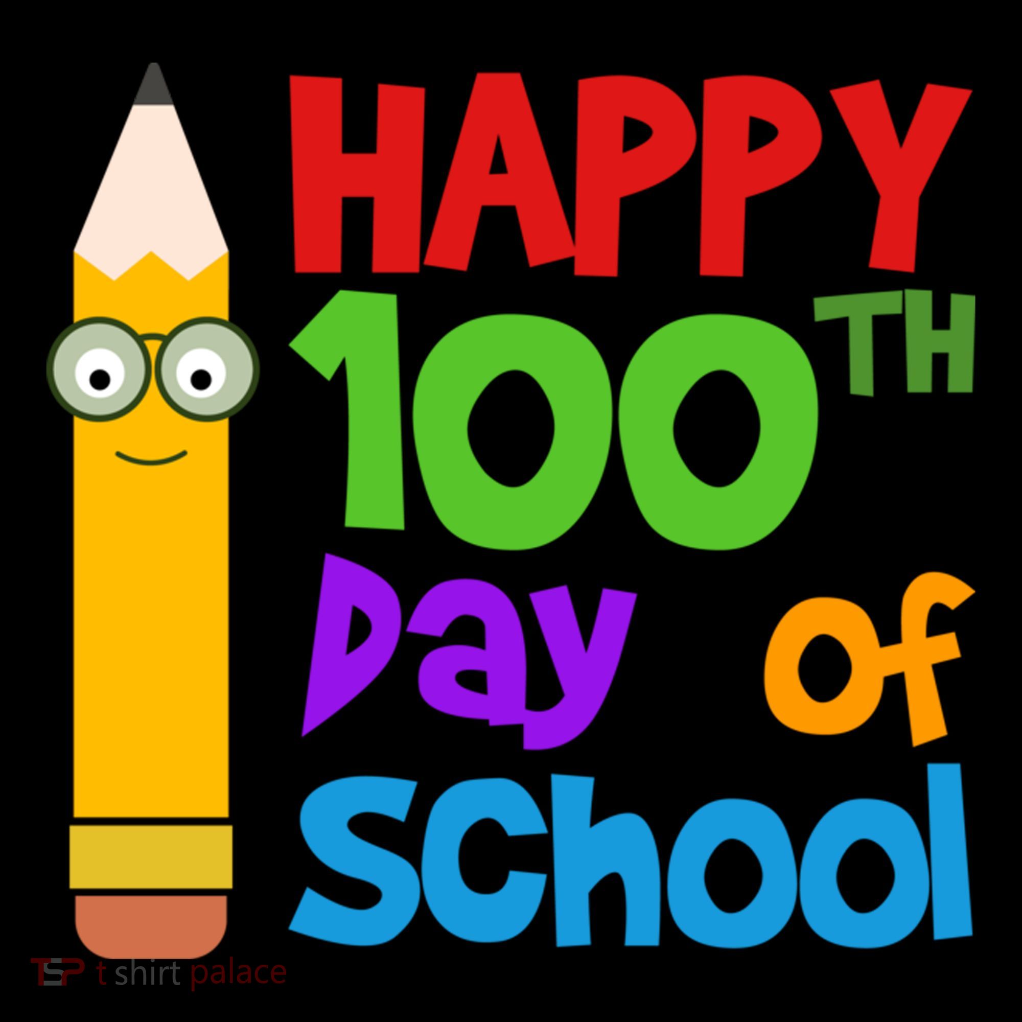 Happy 100th Day Of School Cute Women's Hoodie