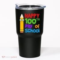 Happy 100th Day Of School Cute Tumbler thumb 0