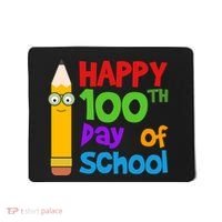 Happy 100th Day Of School Cute Mousepad thumb 0