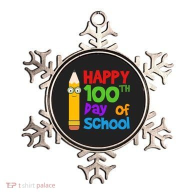 Happy 100th Day Of School Cute Ornament