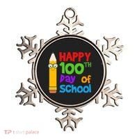 Happy 100th Day Of School Cute Ornament thumb 0