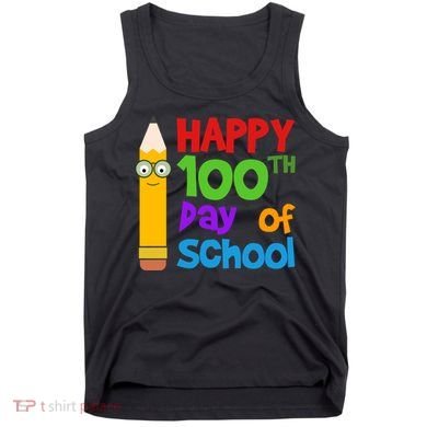 Happy 100th Day Of School Cute Tank Top
