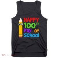 Happy 100th Day Of School Cute Tank Top thumb 0