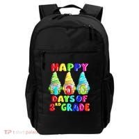 Happy 100th Day Of School Third 3rd Grade Gnome Teacher Cool Gift Backpack thumb 0