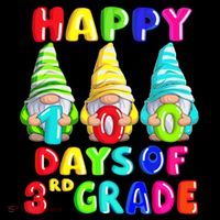 Happy 100th Day Of School Third 3rd Grade Gnome Teacher Cool Gift Coffee Mug thumb 5