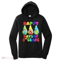 Happy 100th Day Of School Third 3rd Grade Gnome Teacher Cool Gift Women's Hoodie thumb 0