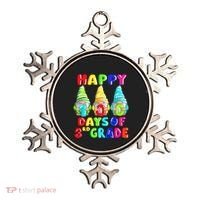Happy 100th Day Of School Third 3rd Grade Gnome Teacher Cool Gift Ornament thumb 0
