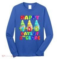 Happy 100th Day Of School Third 3rd Grade Gnome Teacher Cool Gift Long Sleeve Shirt thumb 0