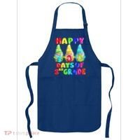 Happy 100th Day Of School Third 3rd Grade Gnome Teacher Cool Gift Apron thumb 0