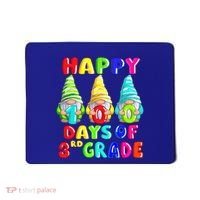 Happy 100th Day Of School Third 3rd Grade Gnome Teacher Cool Gift Mousepad thumb 0