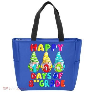 Happy 100th Day Of School Third 3rd Grade Gnome Teacher Cool Gift Tote Bag
