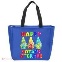 Happy 100th Day Of School Third 3rd Grade Gnome Teacher Cool Gift Tote Bag thumb 0