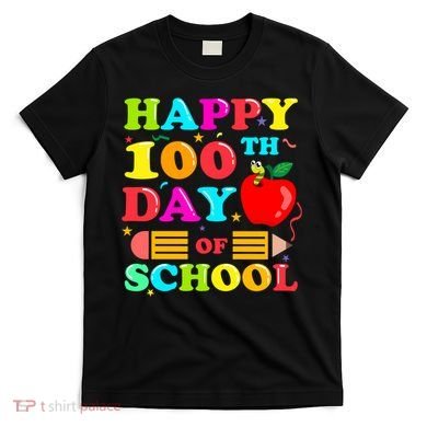 Happy 100th Days Of School Celebration T-Shirt