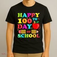 Happy 100th Days Of School Celebration T-Shirt thumb 3