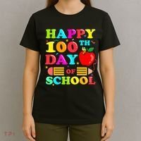 Happy 100th Days Of School Celebration T-Shirt thumb 4