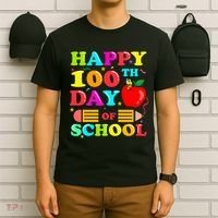 Happy 100th Days Of School Celebration T-Shirt thumb 6