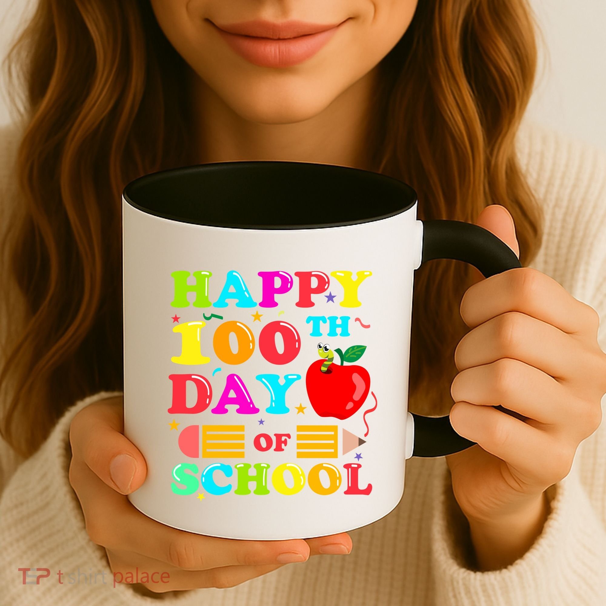 Happy 100th Days Of School Celebration Coffee Mug