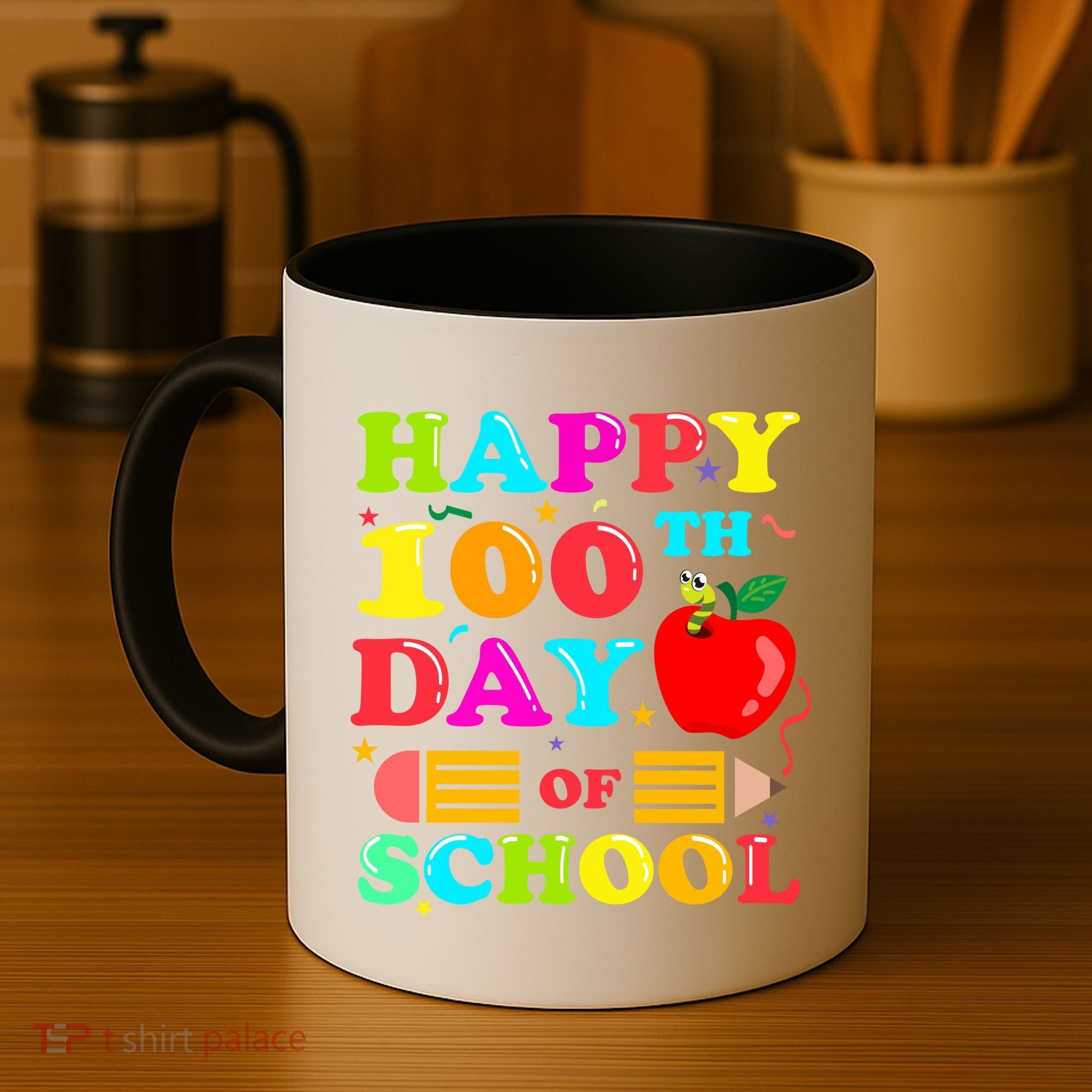 Happy 100th Days Of School Celebration Coffee Mug