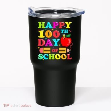 Happy 100th Days Of School Celebration Tumbler