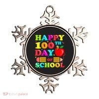 Happy 100th Days Of School Celebration Ornament thumb 0