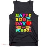 Happy 100th Days Of School Celebration Tank Top thumb 0