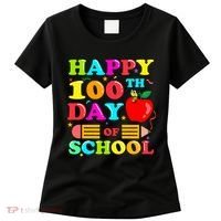 Happy 100th Days Of School Celebration Women's T-Shirt thumb 0