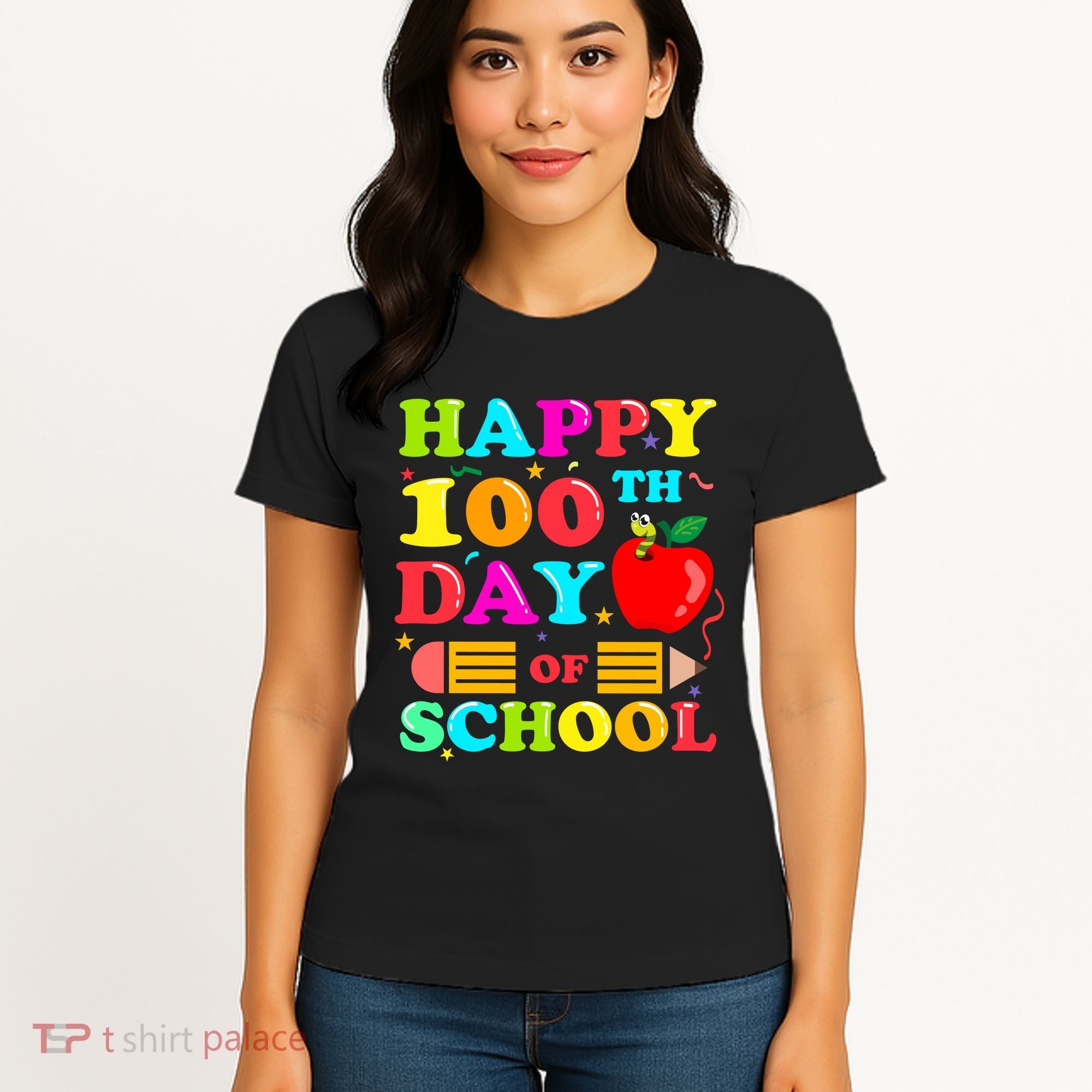 Happy 100th Days Of School Celebration Women's T-Shirt
