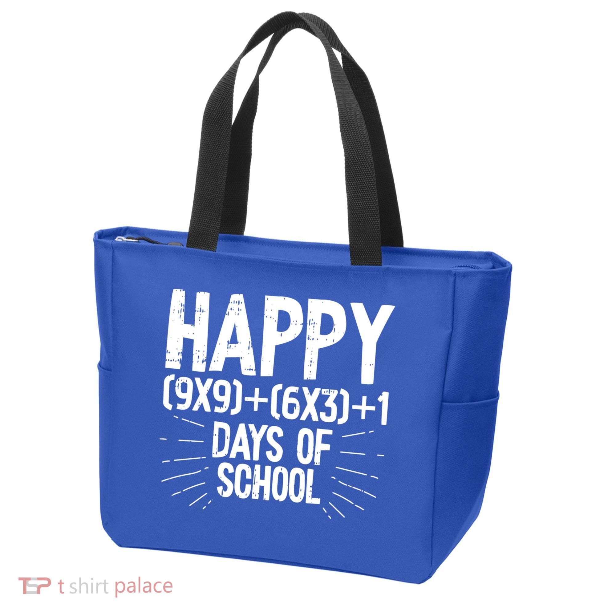 Happy 100 Days Of School 100th Day Of School Math Equation Gift Tote Bag