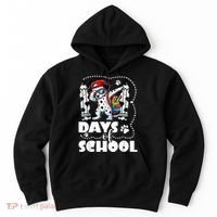 Happy 101 Days Of School Funny Dabbing Dog Pencil Hoodie thumb 0
